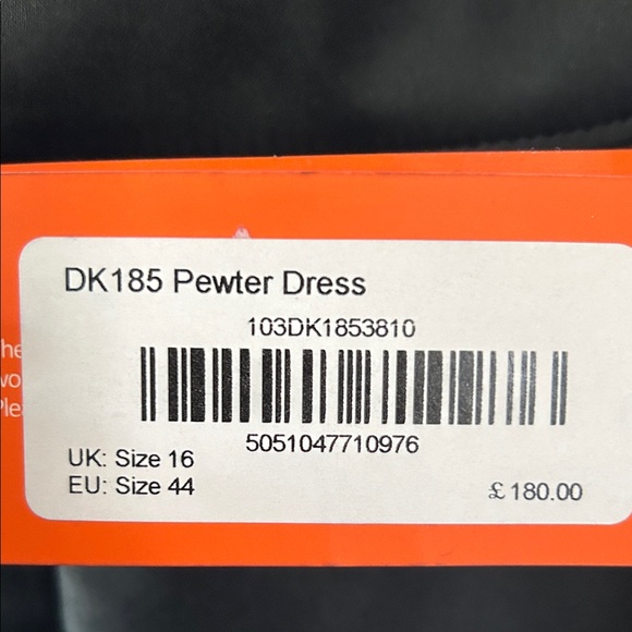 NWT Karen Millen Black Asymmetrical Ruffle Dress Sz 12 - Picture 7 of 8